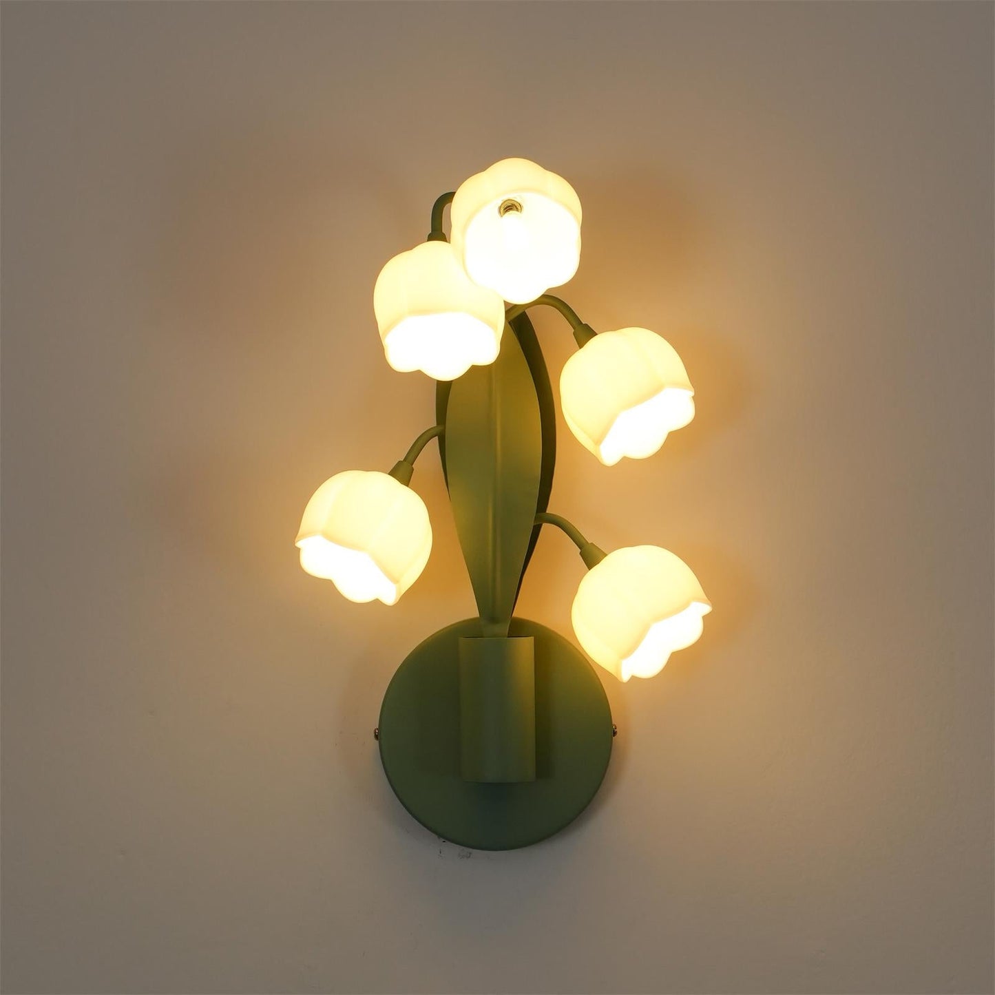 Aelis Natural Orchid Indoor Wall Lamp