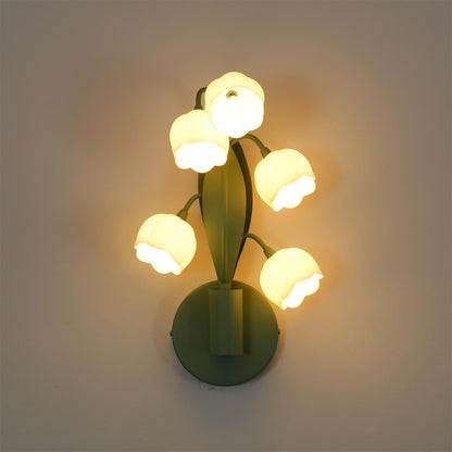 Aelis Natural Orchid Indoor Wall Lamp