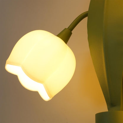 Aelis Natural Orchid Indoor Wall Lamp