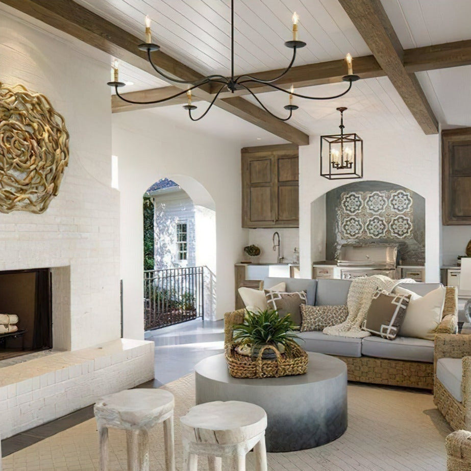 Alfred Chandeliers Candle-style Farmhouse