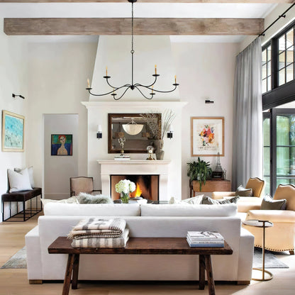 Alfred Chandeliers Candle-style Farmhouse