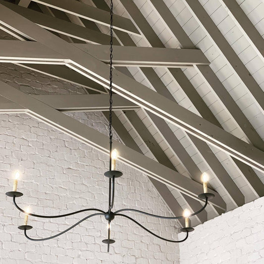 Alfred Chandeliers Candle-style Farmhouse