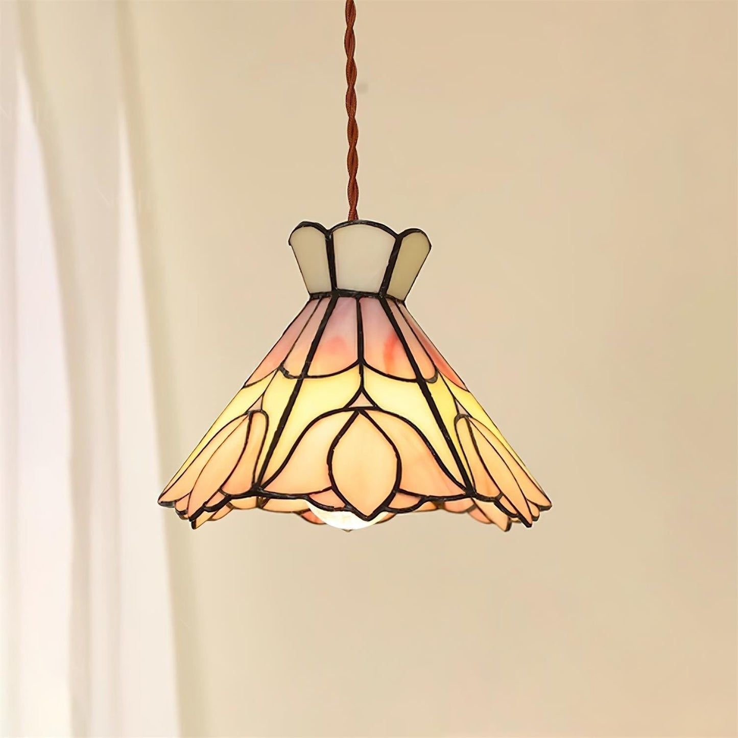 Rose Pendant Lights Glass