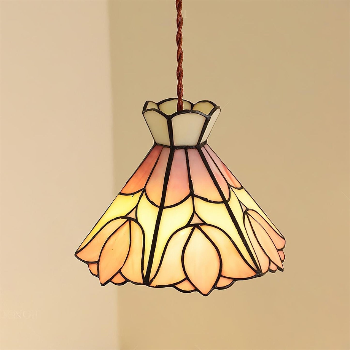 Rose Pendant Lights Glass