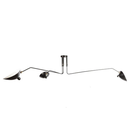 Jaler Industry Three Arm Ceiling Light