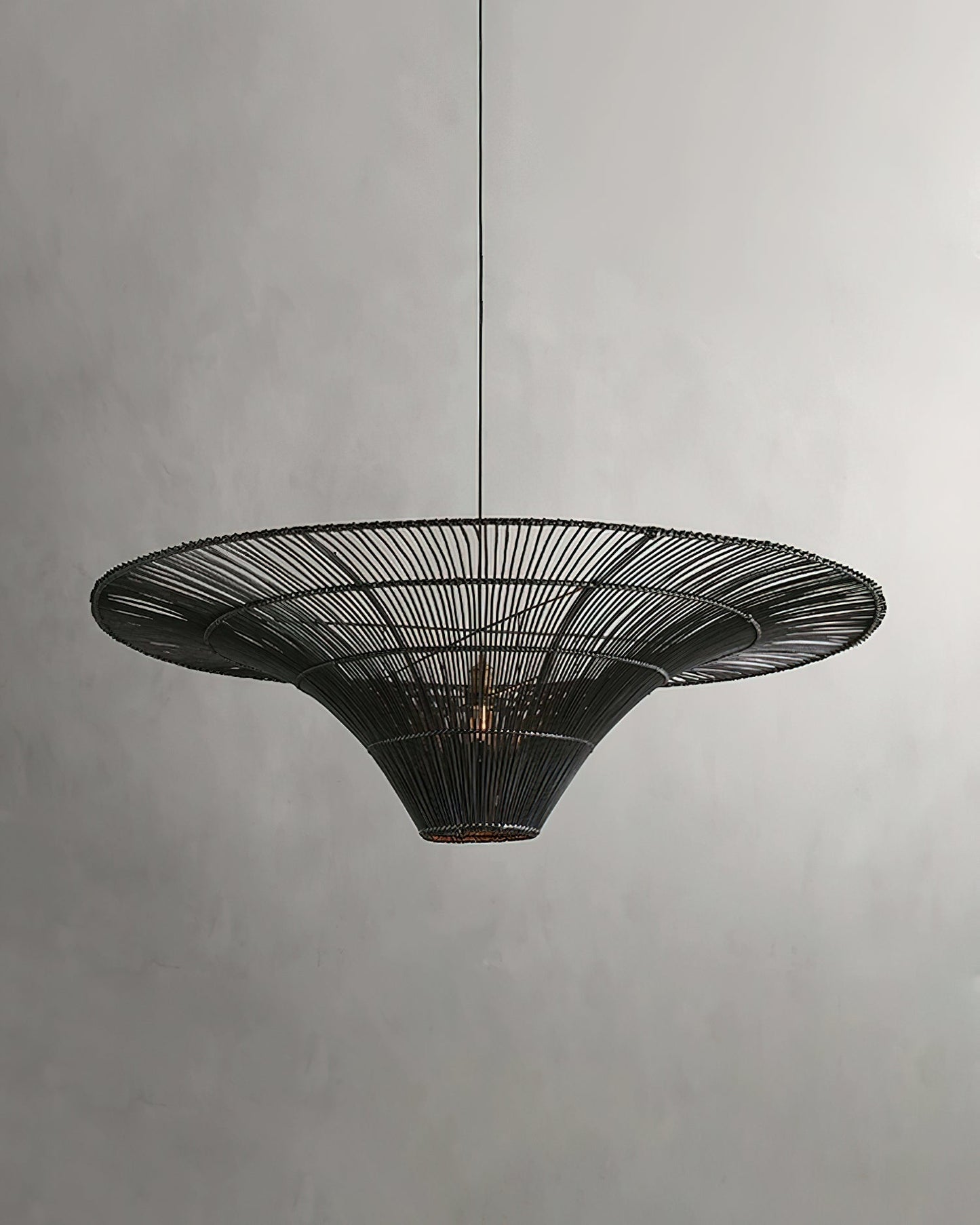 Juvia Handwoven Rattan Pendant Light