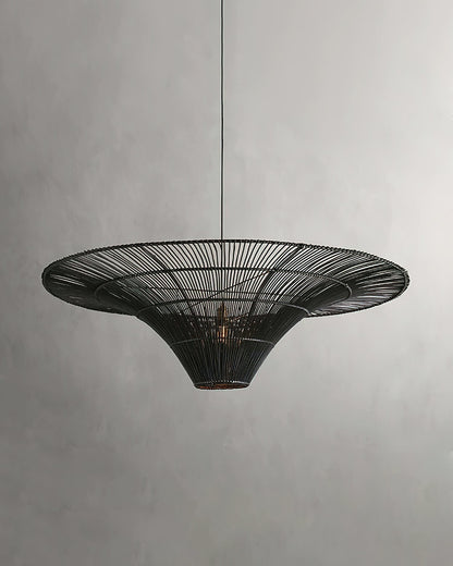 Juvia Handwoven Rattan Pendant Light