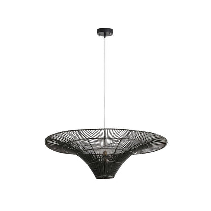 Juvia Handwoven Rattan Pendant Light