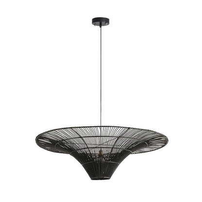Juvia Handwoven Rattan Pendant Light