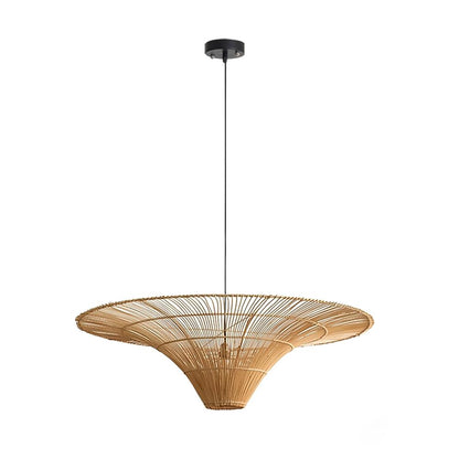 Juvia Handwoven Rattan Pendant Light