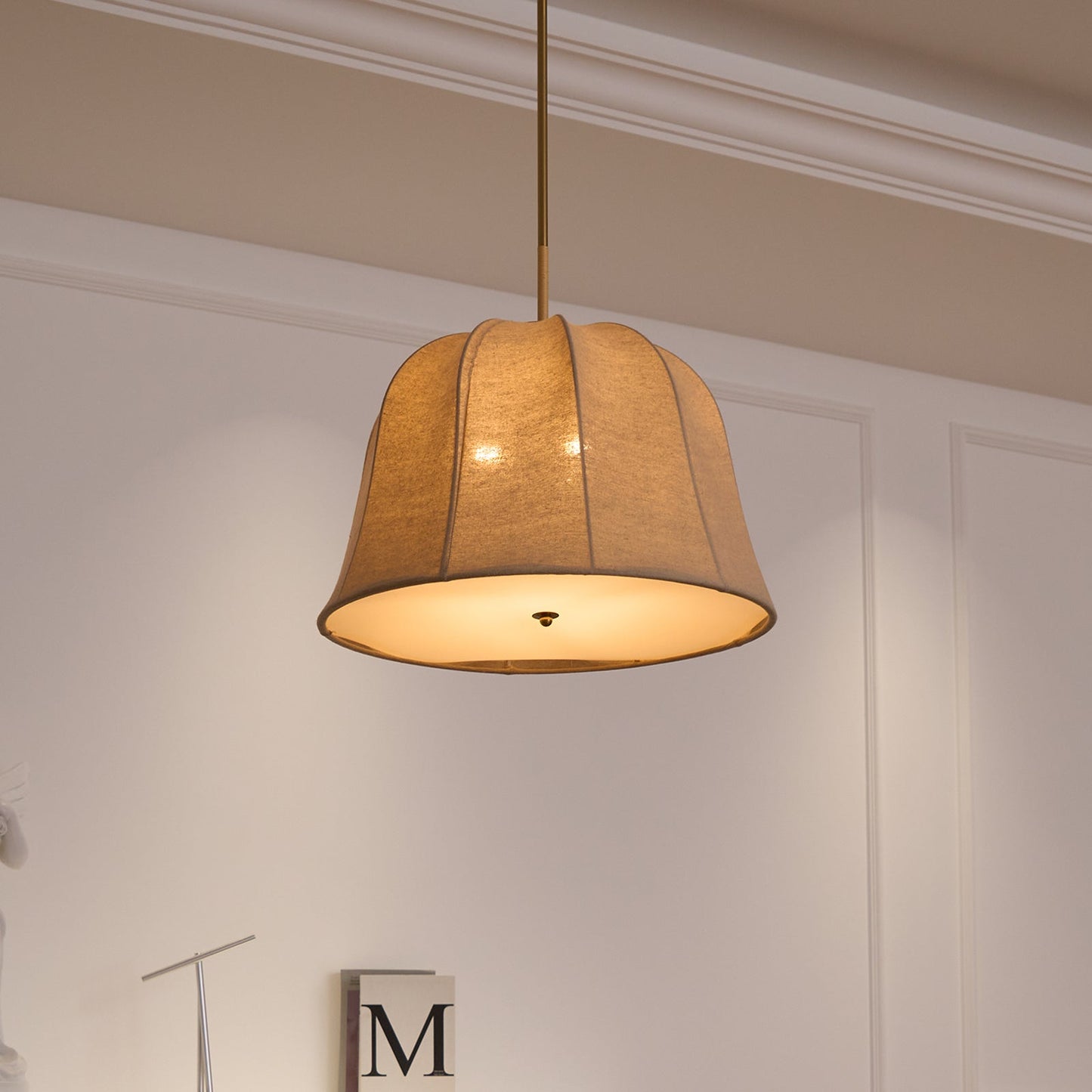 Suspension Tala Ligne Tissu Bell