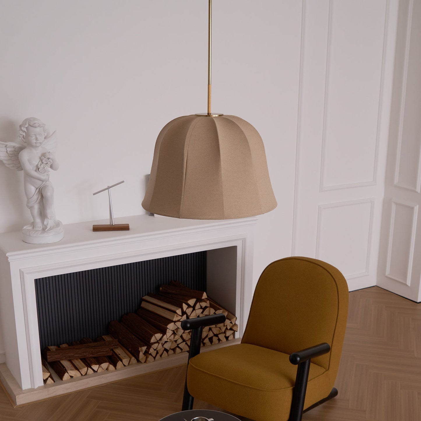 Suspension Tala Ligne Tissu Bell