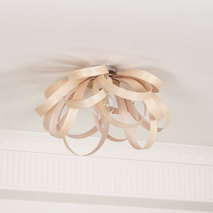 Veylo Wooden Ribbon Ceiling Lamp
