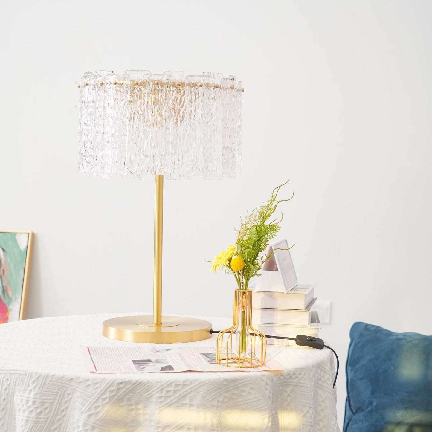 Erliren Crystal Table Lamp