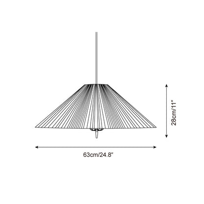 Feyla Natural Woven Pendant Lamp