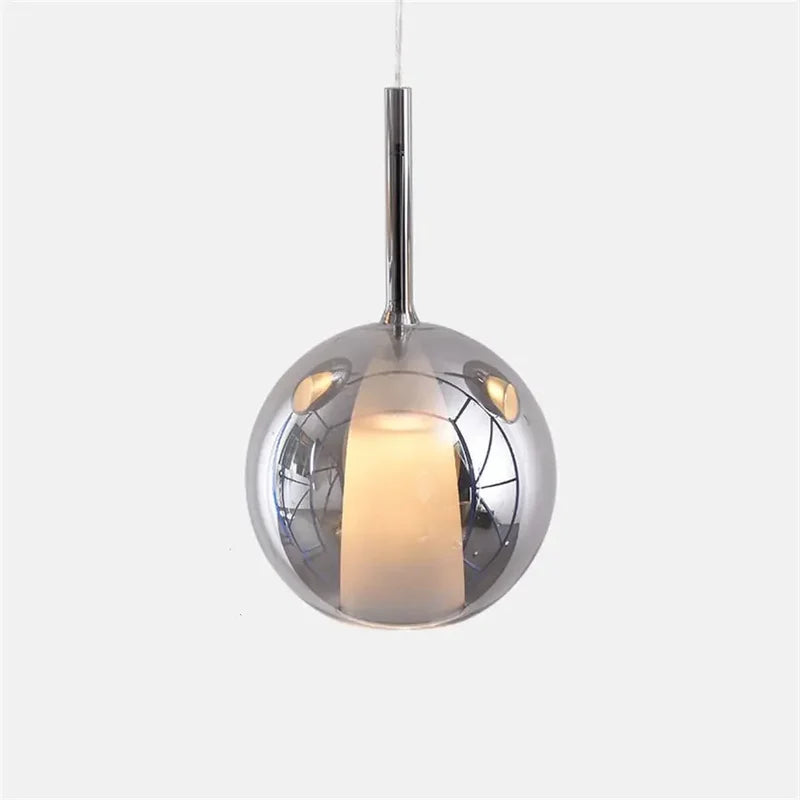 Valentina Pendant Light Glass Modern Sphere LED  Dining Room