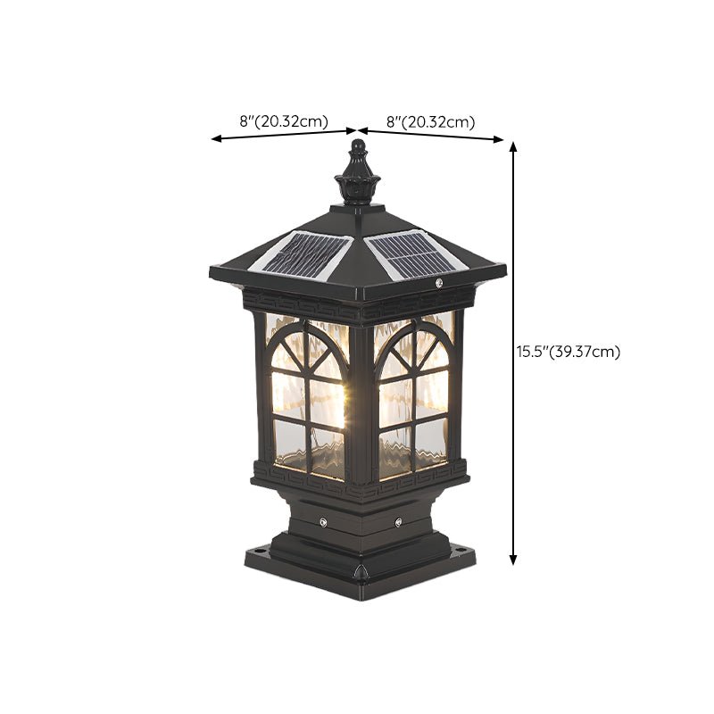 Ray  Vintage Classic Lantern Solar Outdoor Light