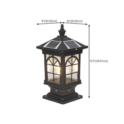 Ray  Vintage Classic Lantern Solar Outdoor Light