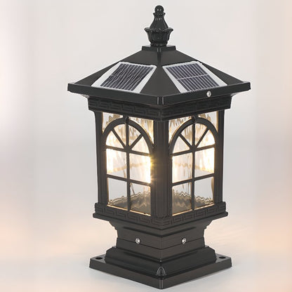 Ray  Vintage Classic Lantern Solar Outdoor Light