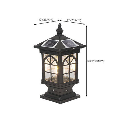 Ray  Vintage Classic Lantern Solar Outdoor Light