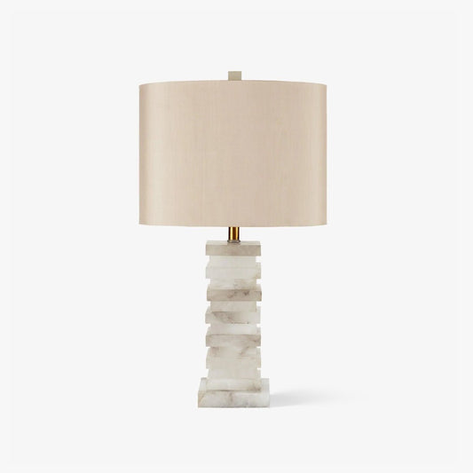 Lampada da tavolo Covynen in alabastro