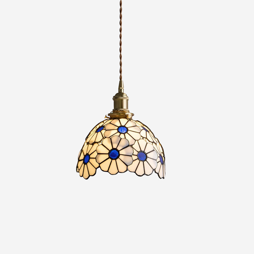 Lampe à suspension florale Bluebell