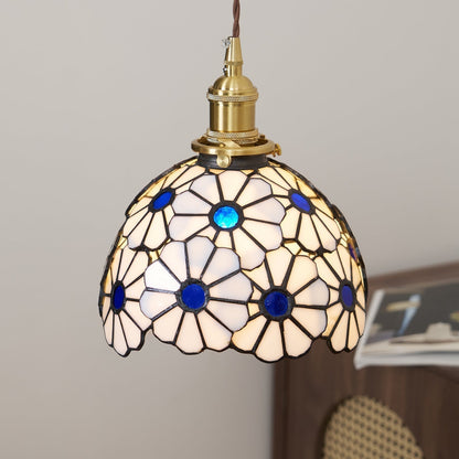 Lampe à suspension florale Bluebell