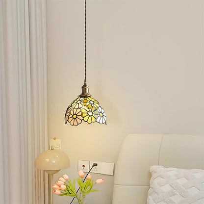 Lampe à suspension florale Bluebell