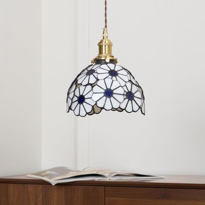 Lampe à suspension florale Bluebell
