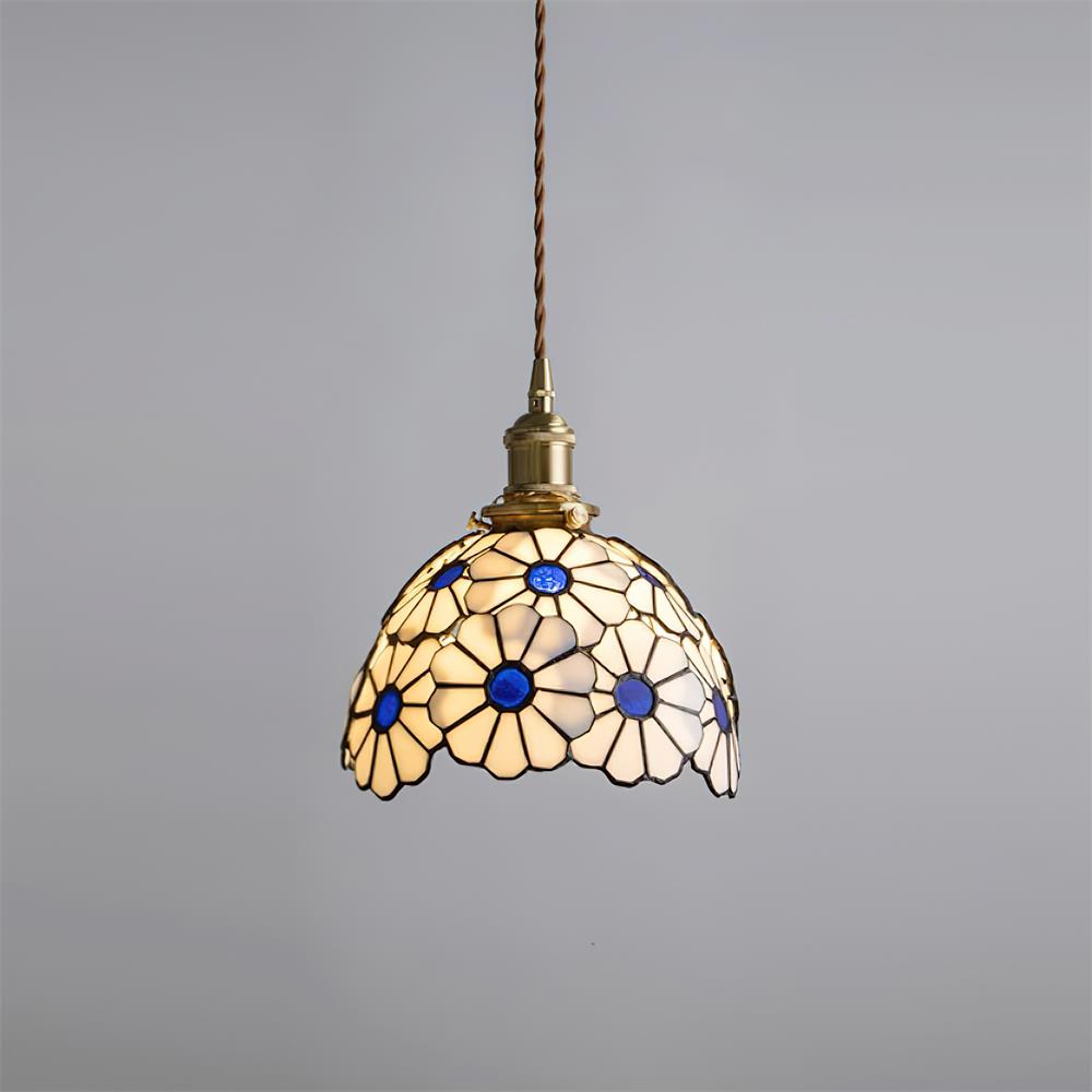 Lampe à suspension florale Bluebell