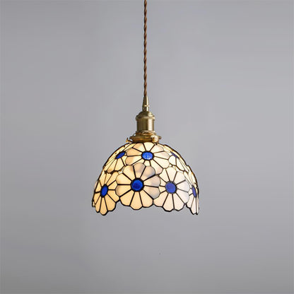 Lampe à suspension florale Bluebell