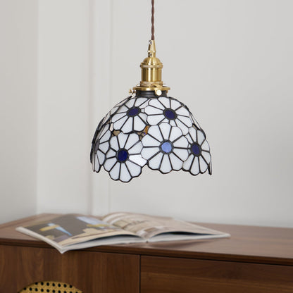 Lampe à suspension florale Bluebell