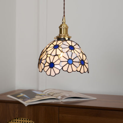 Lampe à suspension florale Bluebell