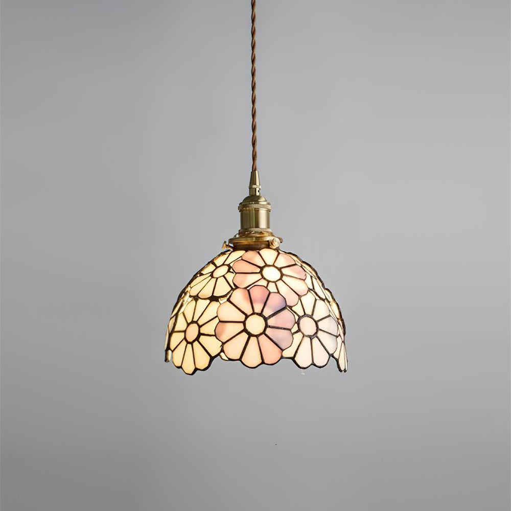 Lampe à suspension florale Bluebell
