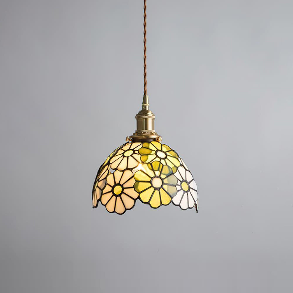 Lampe à suspension florale Bluebell