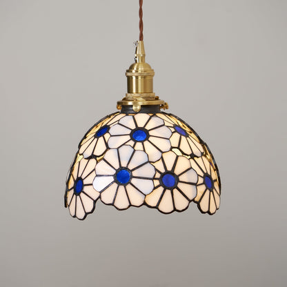 Lampe à suspension florale Bluebell