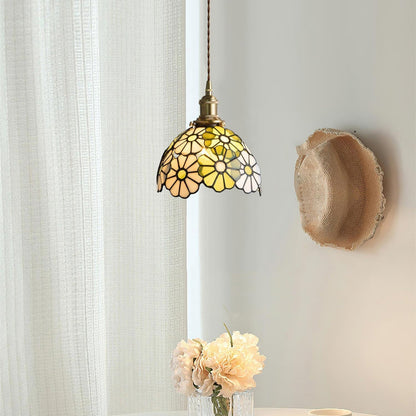 Lampe à suspension florale Bluebell