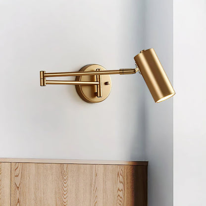 Axel Adjustable Swing Arm Wall Lamp
