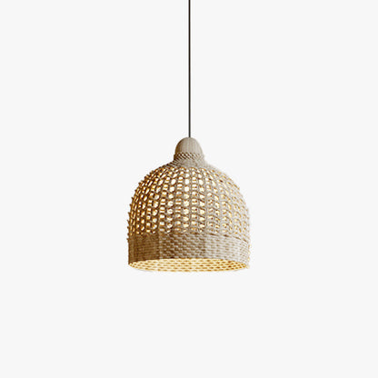 Muto Suspension Rétro Japonaise en Bambou pour Maison d'hôtes/Chambre