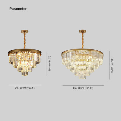 Arisha moderne LED decoratieve luxe hanglamp kristal metaal zwart/gouden ring slaapkamer/woonkamer