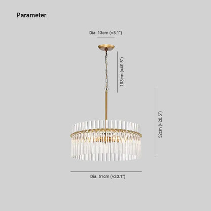 Arisha moderne Ring-LED-Pendelleuchten, klares Glas, Messing, Wohnzimmer/Badezimmer