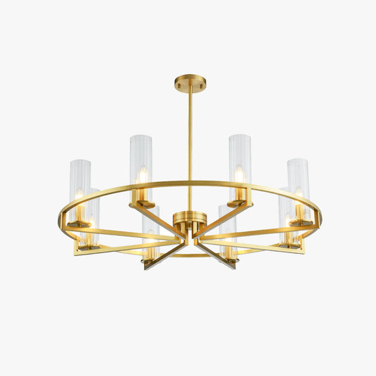 Arisha Postmoderne Designer-LED-Pendelleuchte aus Glas/Metall für Wohnzimmer/Badezimmer