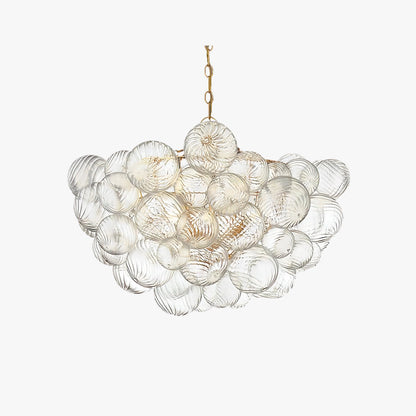 Valentina Luxe moderne LED-bubbelkroonluchter, glazen woonkamer