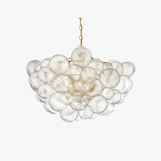 Valentina Luxe moderne LED-bubbelkroonluchter, glazen woonkamer
