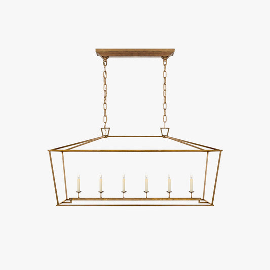 Silva Vintage Design LED-Pendelleuchte aus Metall für Wohnzimmer/Restaurant