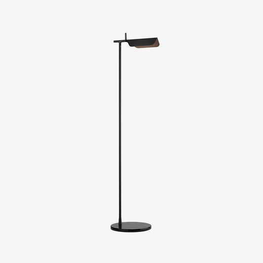 Lampada da Terra Edge Angolo Retto Lineare Minimalista, Metallo, Nero, Soggiorno