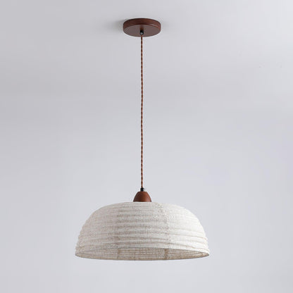 Evano Woven Dome Pendant Light