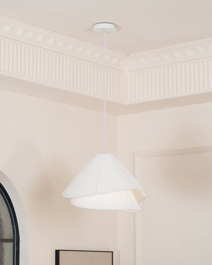 Tempo Pleated Pendant Light