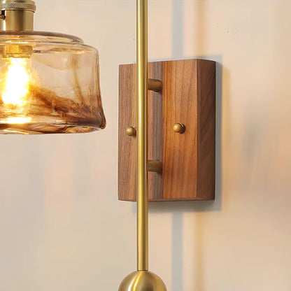 Vorelle Vintage Stained Wall Light