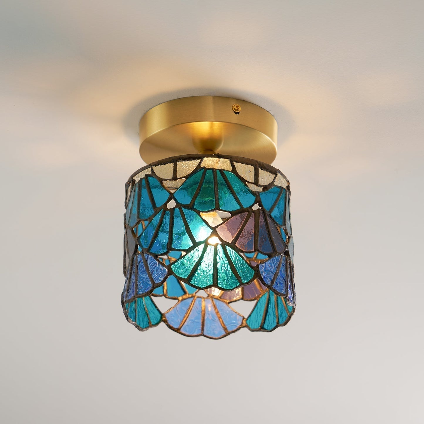 Plafonnier en verre Bloom